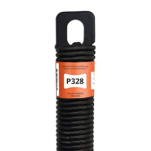 P328 28 in. Plug-End Extension Spring (0.244 in. No. 3 Wire)