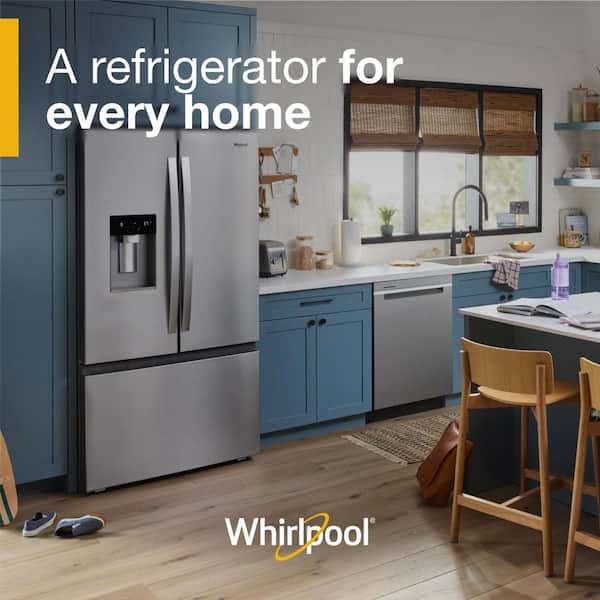 Reviews for Whirlpool 36 in. 23 cu. ft. Counter Depth French Door