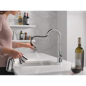 Monrovia Single-Handle Pull Down Bar Faucet in Lumicoat Arctic Stainless