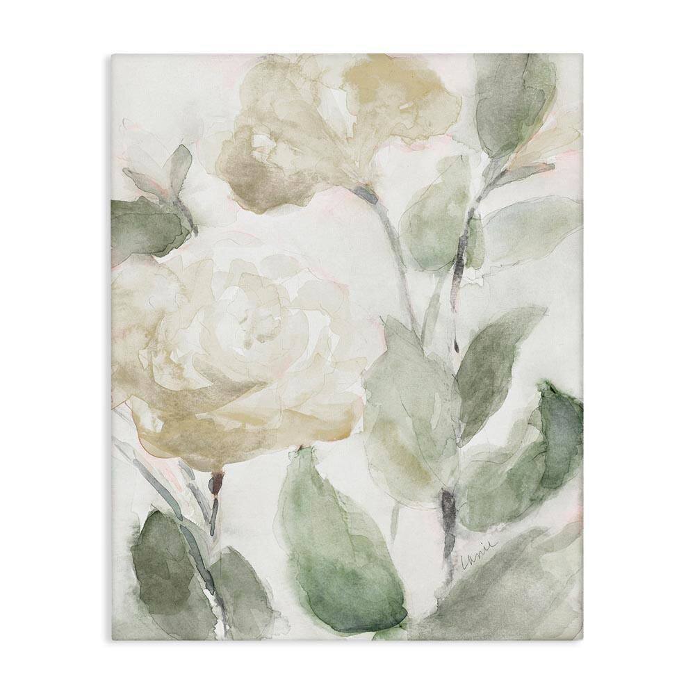Charming Abstract Florals by Lanie Loreth Unframed Graphic Art Print Nature 36 in. x 48 in.