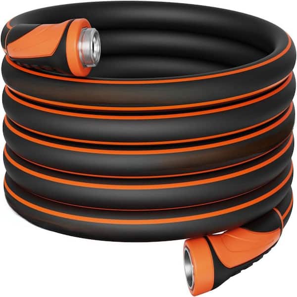 0.625 in. dia. x 50 ft. Length Heavy Duty Garden Hose, Hose Connectors, Male to Female, 600 PSI Burst Pressure