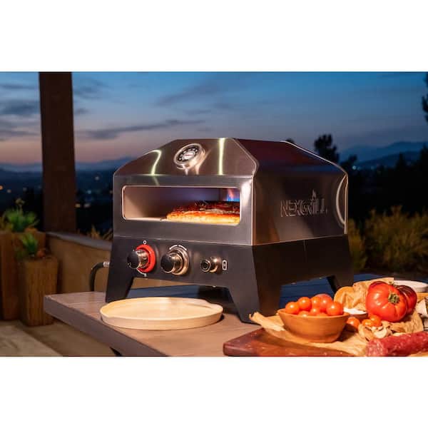 12 in. Tabletop Propane Gas Outdoor Pizza Oven