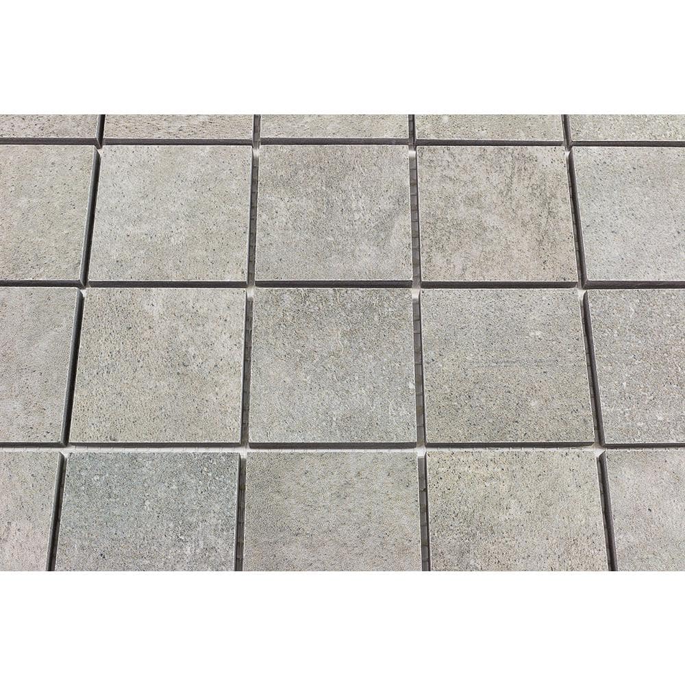 Malaga 2" x 2" Greige Porcelain Mosaic Tile