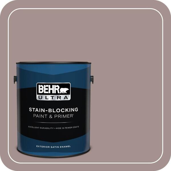 BEHR ULTRA 1 gal. #MQ1-40 Tribeca Satin Enamel Exterior Paint & Primer