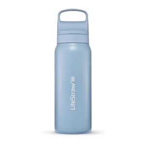 Go Series 24 oz. Stainless Steel Water Bottle with Filter, Icelandic Blue