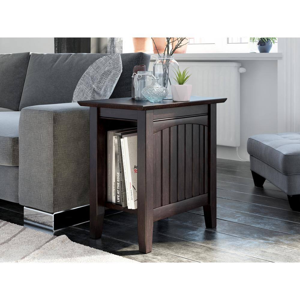 Nantucket White Chair Side Table - thumbnail 4