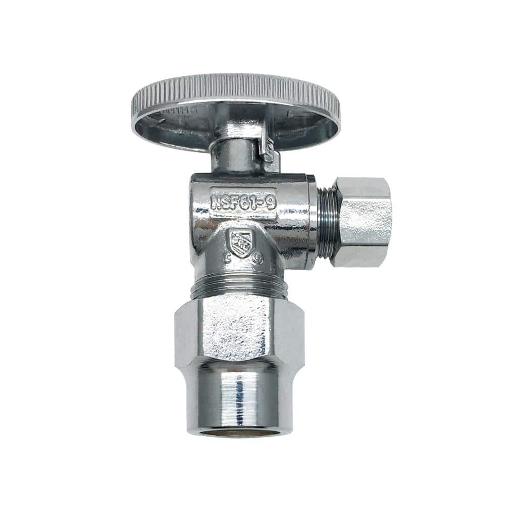 1/2 in. CPVC Inlet x 3/8 in. O.D. Compression Outlet Quarter-Turn Angle Valve price history on PriceWatchPro