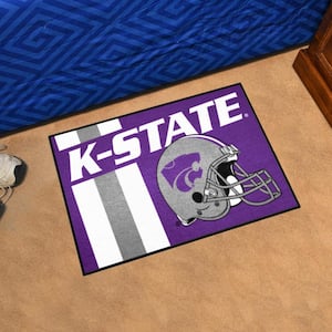 NCAA Kansas State University Purple 2 ft. x 3 ft. Area Rug