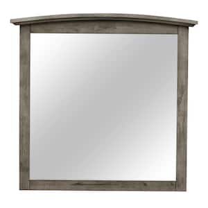 37 in. x 35 in. Classic Rectangle Framed Dresser Mirror