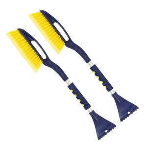 25 in. Heavy-Duty Snow Brush with Ice Scraper (2-Pack)