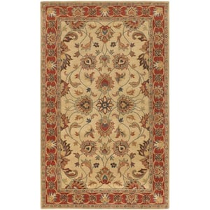 John Beige 6 ft. x 9 ft. Area Rug