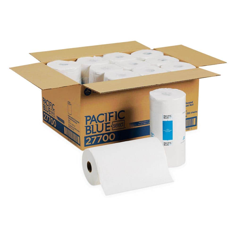 Pacific Blue Select Perforated Paper Towel 8 4/5x11 White (250 Sheets per R
