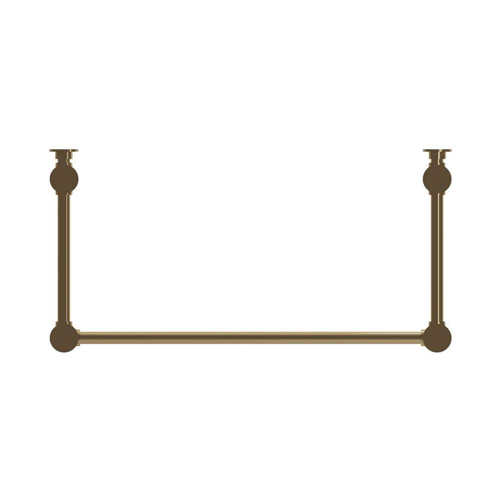 Edwardian Brushed Brass Console Sink Legs