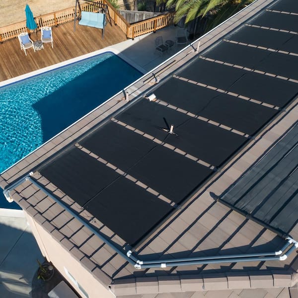 Connected Tube (CT) 4 x 12 Ft Highest Efficiency Solar Pool Heating Panel