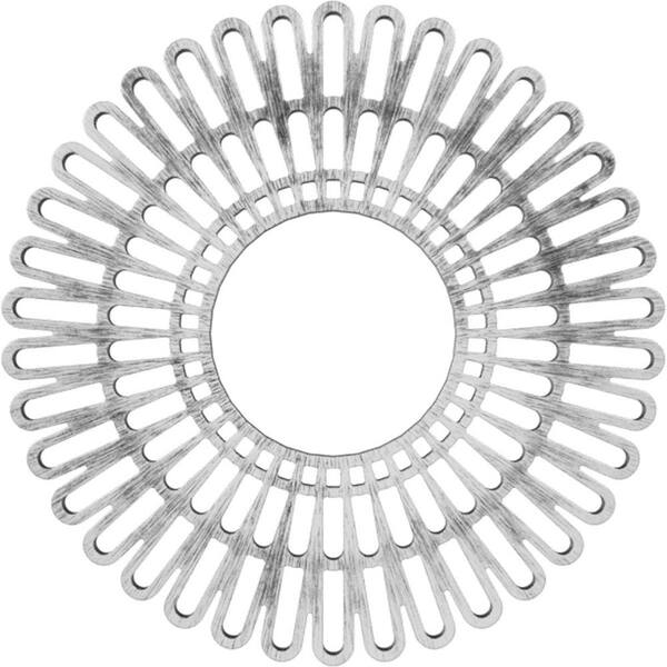 Ekena Millwork 18 in. O.D. x 6-3/4 in. I.D. x 1/2 in. P Cornelius Architectural Grade PVC Pierced Ceiling Medallion