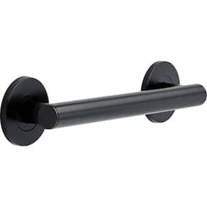 Contemporary 12 in. x 1-1/4 in. Concealed Screw ADA-Compliant Decorative Grab Bar in Venetian Bronze