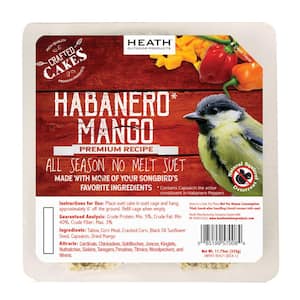 11.75 oz. Habanero Mango Premium Crafted Suet Cake - DDC8-12 - (12-Pack)