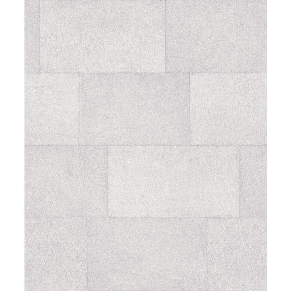 Advantage Lyell White Stone Wallpaper Sample