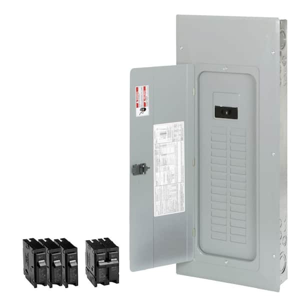 Eaton 200 Amp 30-Space 40-Circuit BR Type Main Breaker Load Center Value Pack Includes 4 Breaker