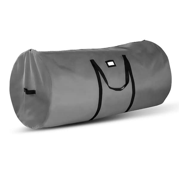 OSTO Gray Waterproof Artificial Tree Storage Bag for Trees Up to 9 ft. Tall