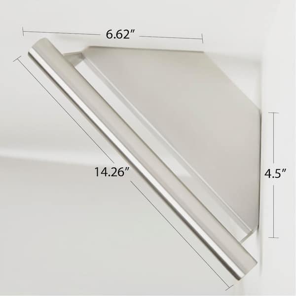 B&K 3.5-in X 24-in Silver Stainless Steel Linear Shower Drain