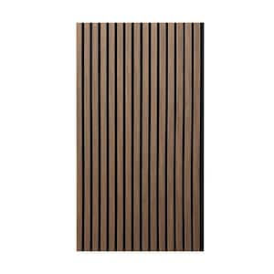 94.5 in. x 24 in x 0.8 in. Acoustic Vinyl Wall Siding with Real Wood Veneer in Senna SiameaColor (Set of 1 piece)