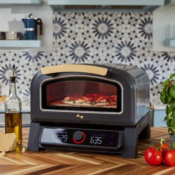 CURRENT Model P Electric Indoor/Outdoor Pizza Oven-Slate 25553205