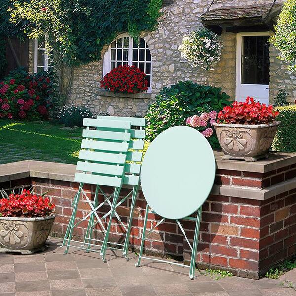 green bistro sets