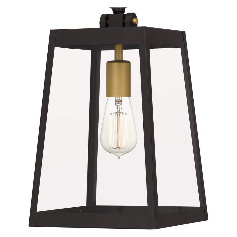 Amberly Grove Western Bronze and Brass Outdoor Pendant Light