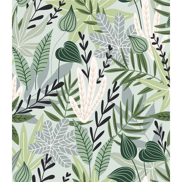 RoomMates Green Tropical Leaves Tapestry Wall Decor Product Type