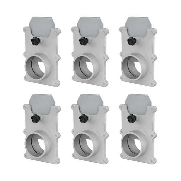 2-1/2 in. Blast Gate for Vacuum/Dust Collector, Dust Collection Fittings (6-PacK)