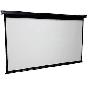 84 in. Manual Projection Screen with Black Frame