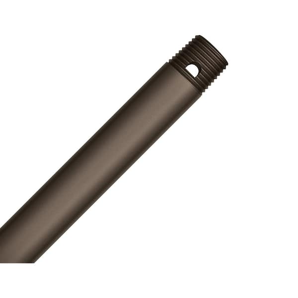 Casablanca 18 in. Metallic Chocolate Extension Downrod for 10 ft. or 11 ft. ceilings