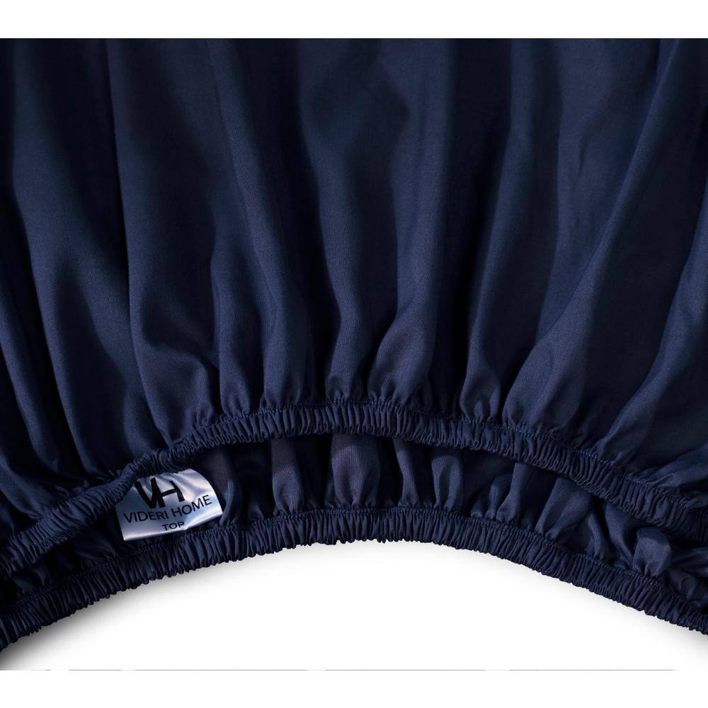 Navy Twin Ultra Soft Microfiber Bedding Sheet Set