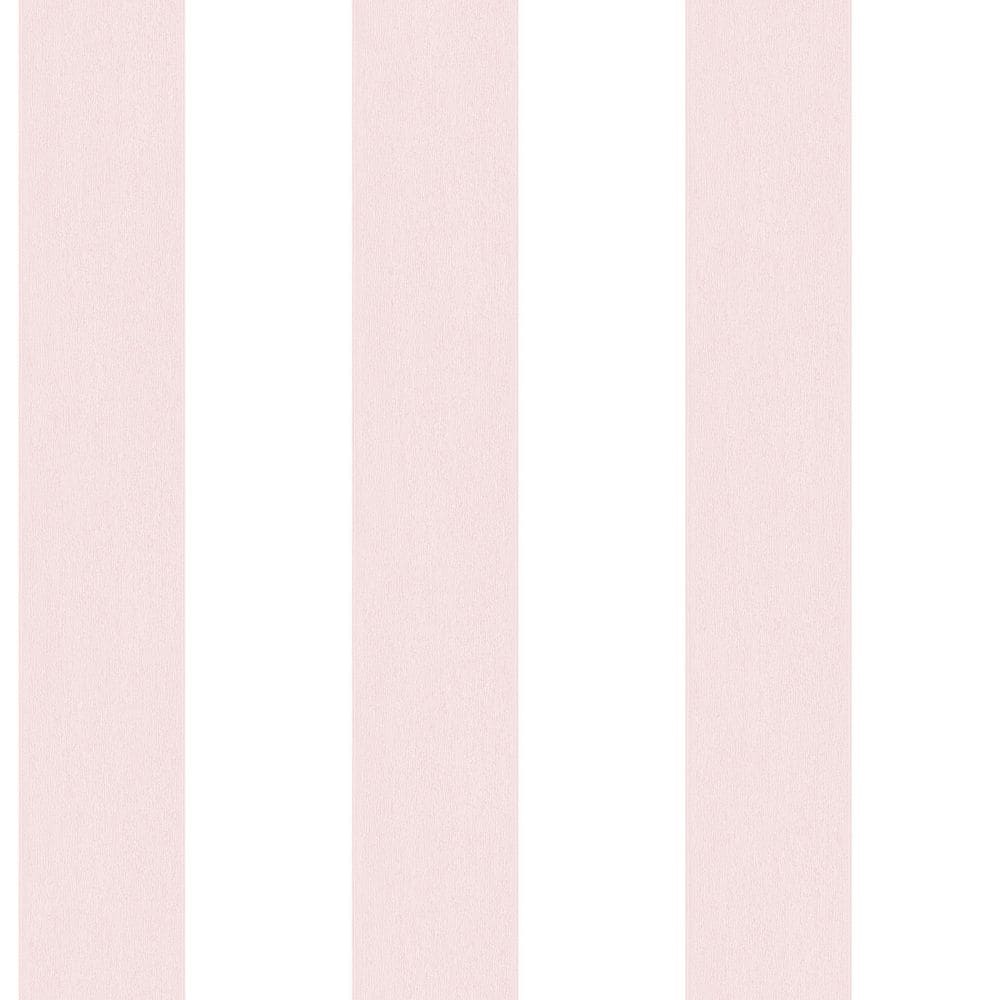 Smart Stripes 3 Pink Surface Stripe Vinyl on Non-Woven Non-Pasted Wallpaper