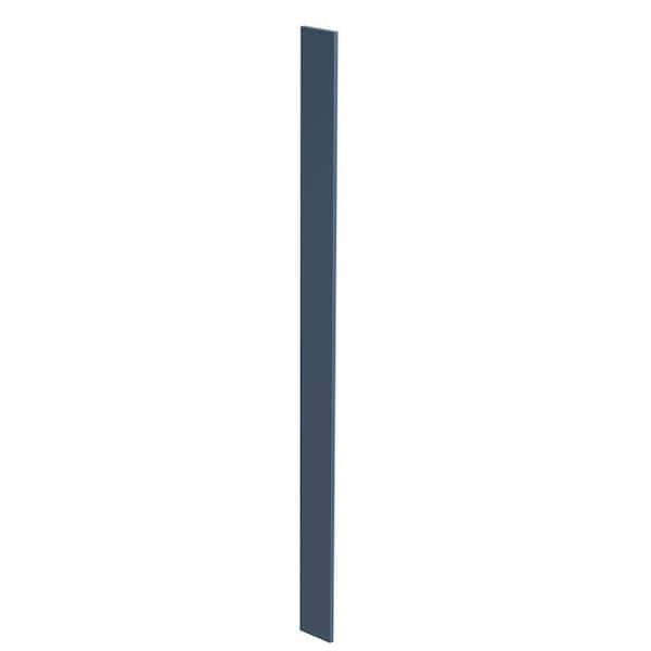 6 in. W x 0.75 in. D x 96 in. H Kitchen Cabinet Tall Filler in Mythic Blue