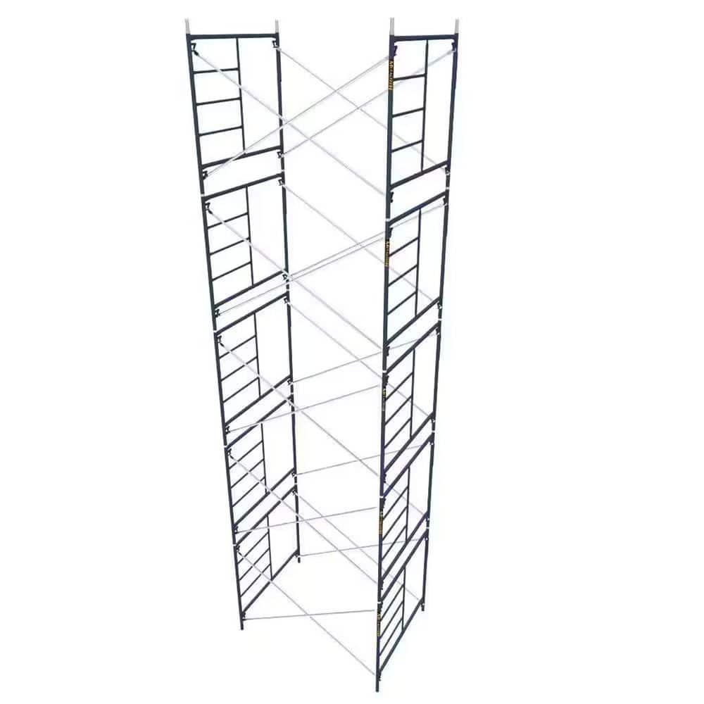 Saferstack 5 ft. x 7 ft. x 32.42 ft. High Scaffold Frames with Cross Braces (Pack of 5 Sets) price history on PriceWatchPro