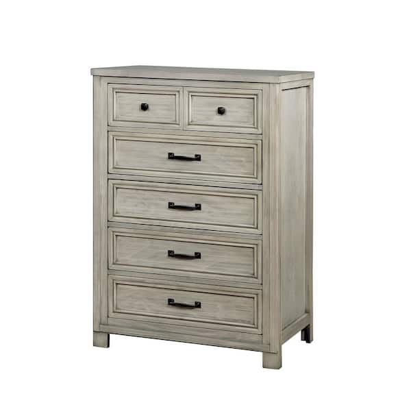 Tywyn Antique White Chest