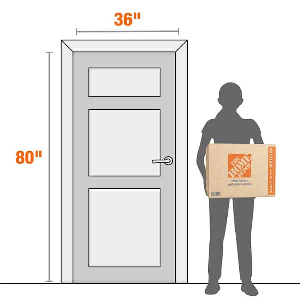The Home Depot - 20 in. L x 16 in. W x 15 in. D Heavy-Duty Medium Moving Shipping and Packing Box with Handles