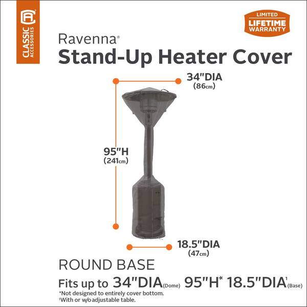 Even Embers Pellet Fueled Patio Heater Cover CVR1085AS - The Home Depot