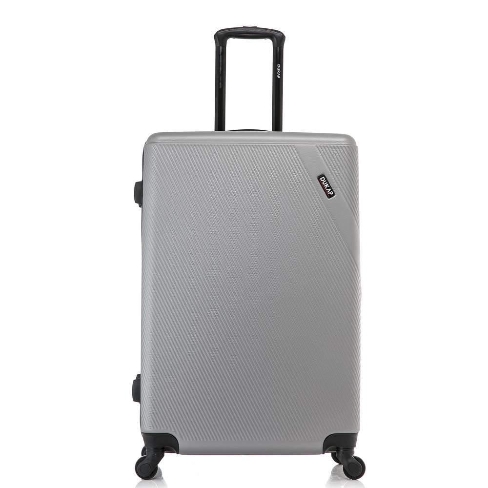 InUSA Discovery Lightweight Hardside Spinner 24 in. Silver
