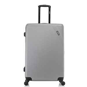 InUSA Discovery Lightweight Hardside Spinner 20 in. Carry-On Silver