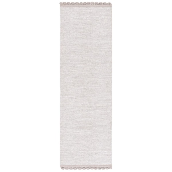 Montauk 2 ft. x 7 ft. Beige Gradient Solid Color Runner Rug