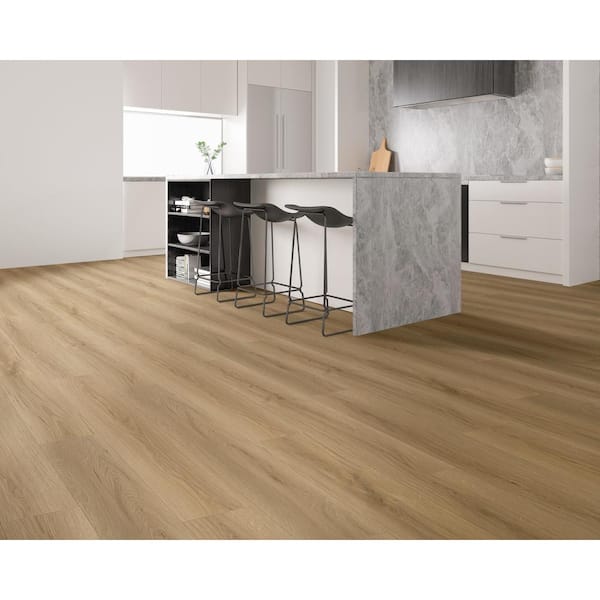 Montserrat Rhodes Classic Sepia 12mm T x 9.37 in. W HDF Waterproof