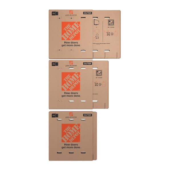 Flat Screen TV Moving Boxes - Pack of 2