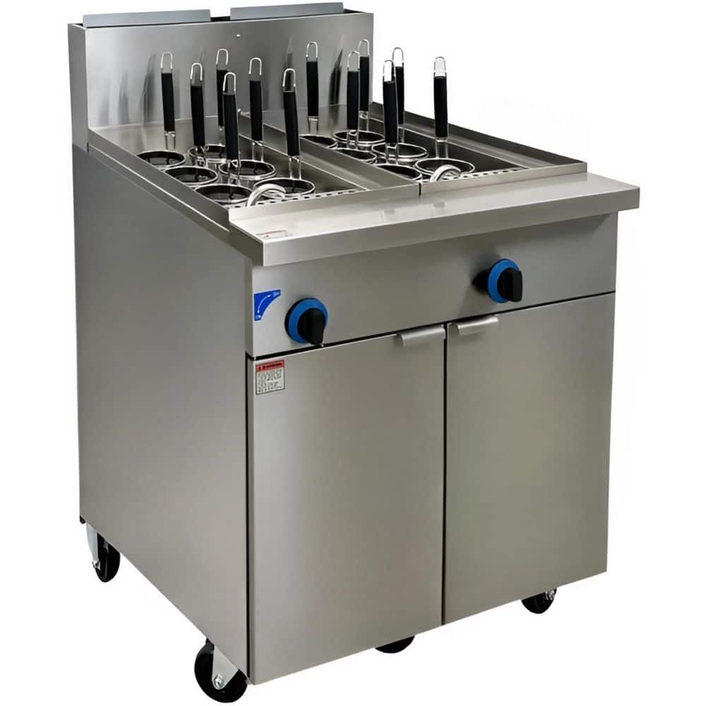 31.5 in. 12 Holes Commercial NSF Pasta Noodle Cooker Range EC22P in Stainless Steel
