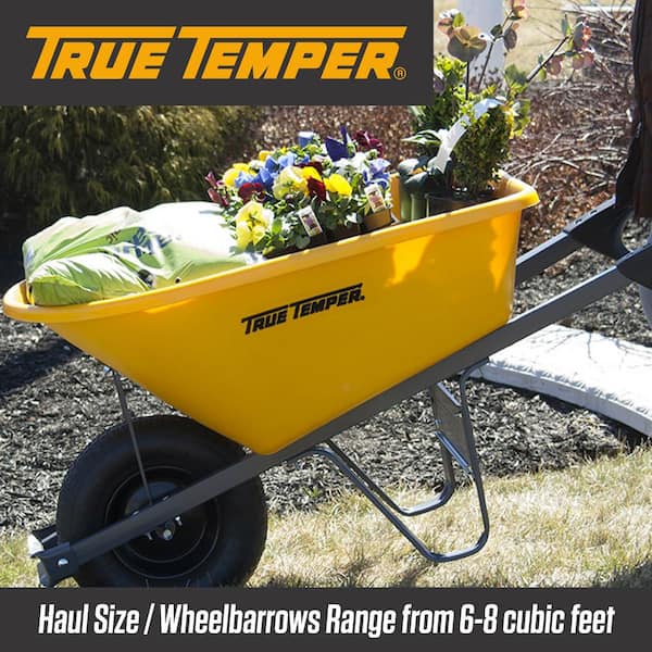 True Temper 60 in. Hardwood Wheelbarrow Handle 2018400 - The Home Depot
