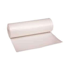 40 in. x 46 in. 45 Gal. 19 mic Natural High-Density Trash Can Liners (25-Bags/Roll, 6-Rolls/Carton)