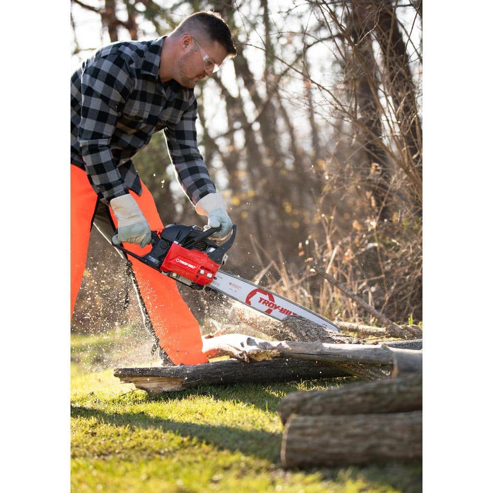 18 in. 42 cc 2-Cycle Lightweight Gas Chainsaw with Automatic Chain Oiler - 1