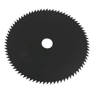 New 395-061 Steel Brushcutter Blade for Teeth-80, Thickness 2 mm, Bore Size 1 in., Diameter 8 in.